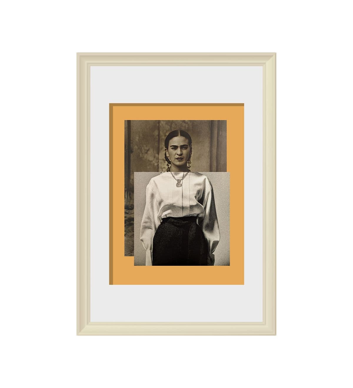 Collage of Frida Kahlo
